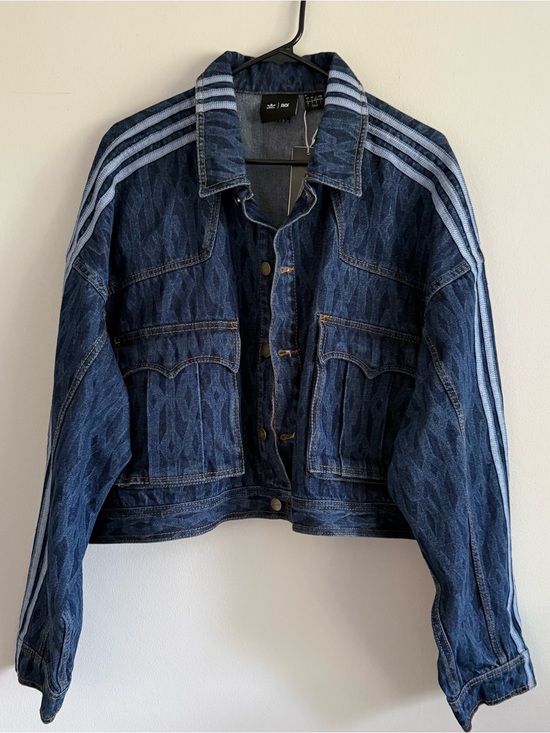 adidas Jackets & Blazers - Adidas X Ivy Park monogram denim jacket